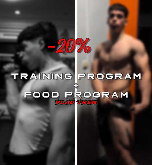 Training program + Food Plan 10% reduction
